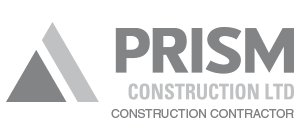 Prism Construction Contractor Logo