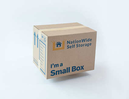1.5 cube small box from NationWide Self Storage