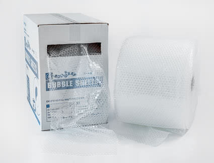 Bubble wrap box dispenser