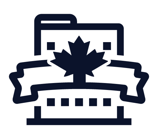 canadian self storage building icon