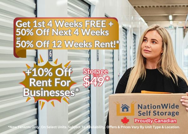 self-storage deals East Vancouver / Burnaby